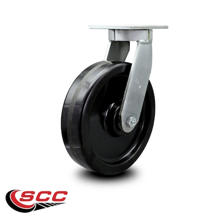 10 Inch Extra Heavy Duty Phenolic Wheel Swivel Top Plate Caster